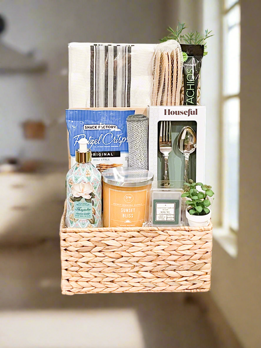 Coming Soon: Congratulations on Your New Home, Housewarming Gift Basket