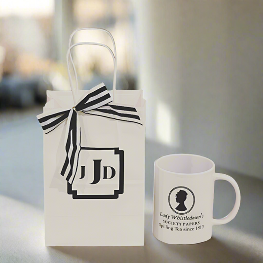 Personalized Gift Bag with Mug, Gift for Neighbor, Gift for Teacher, Bridgeton Fans!