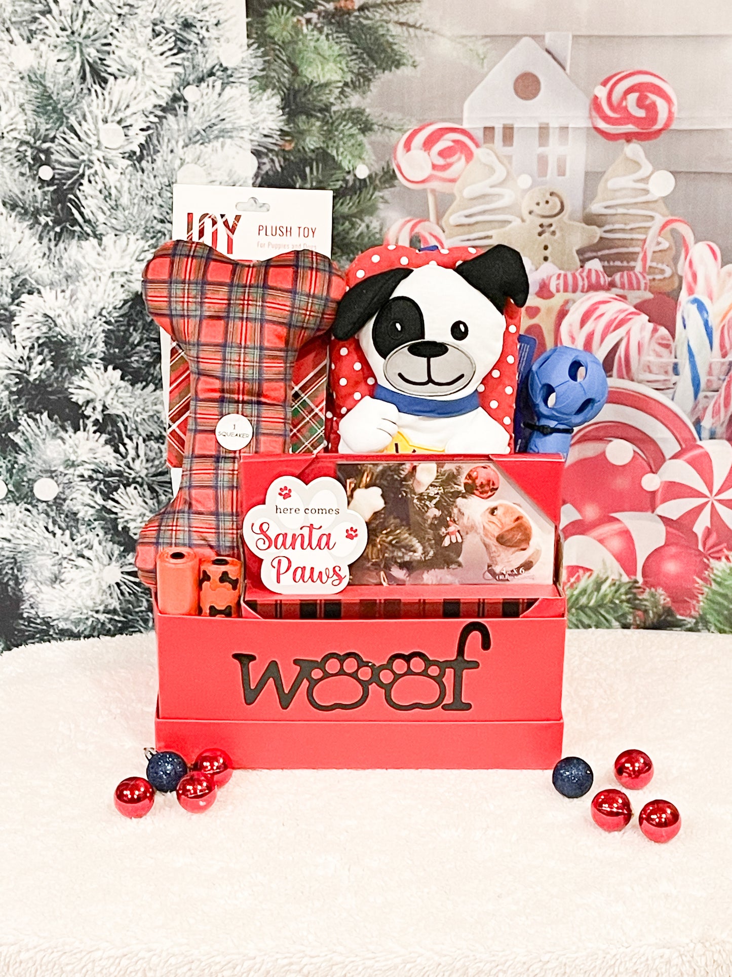 Furry Friend Holiday Gift Basket
