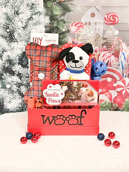 Furry Friend Holiday Gift Basket