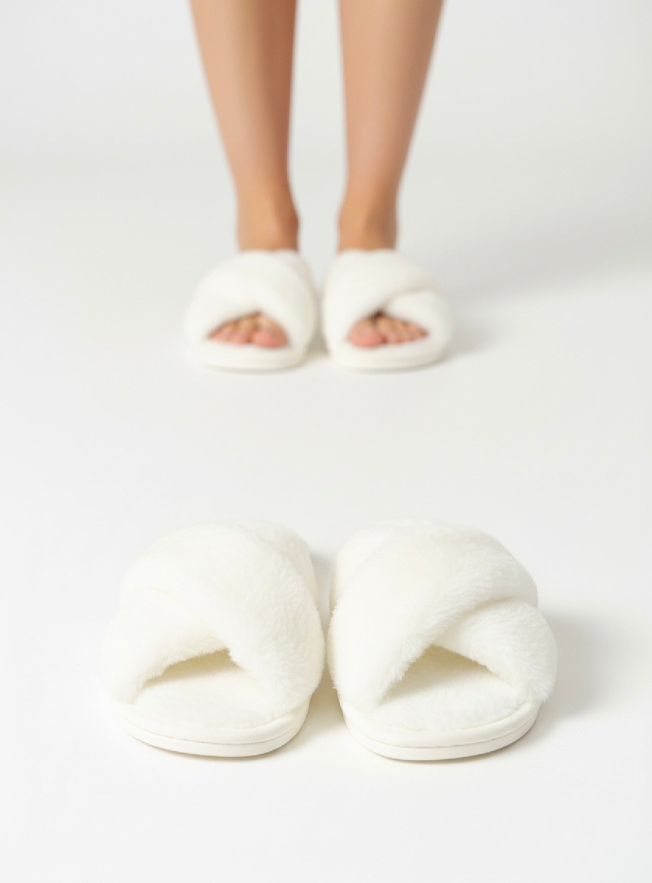 Festive Spa Basket, Mistletoe Birch Scented Candle, Collagen Mask, Exfoliating Foot Mask, Slippers, Tea and More