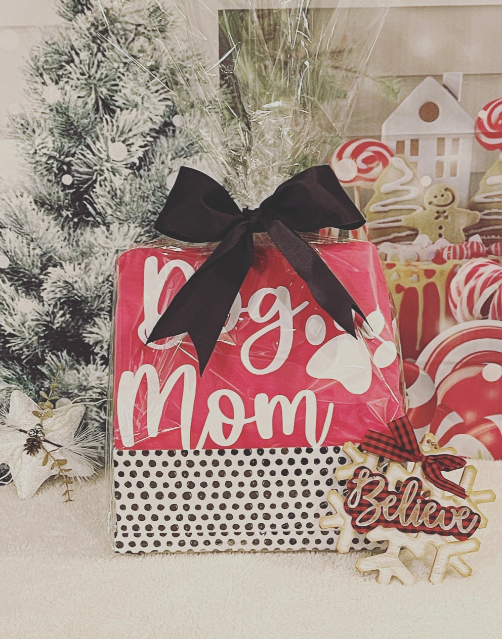 Dog Mom Gift Basket with T-Shirt, Mug and Photo Frame