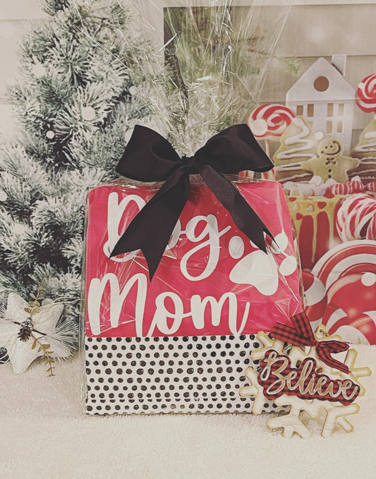 Dog Mom Gift Basket with T-Shirt, Mug and Photo Frame